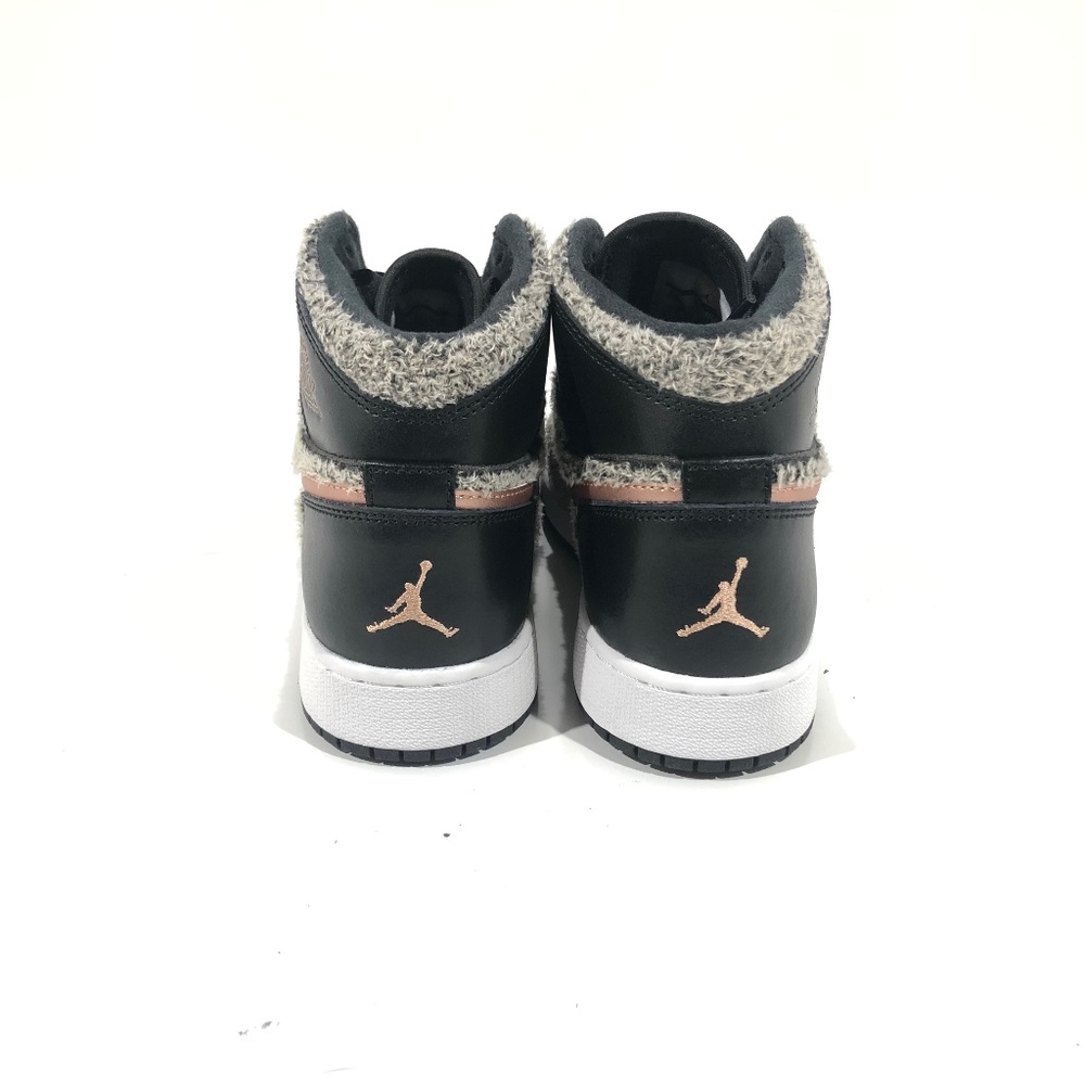 NIKE AIR JORDAN 1 RETRO HIGH BLACK BRONZE NWOT - Picture 5 of 7